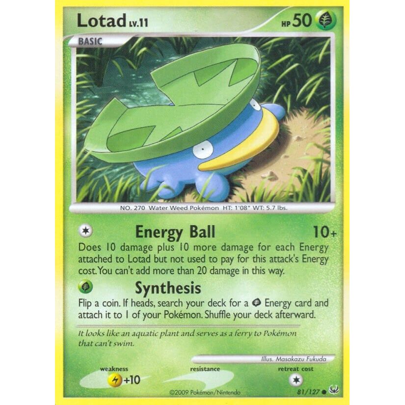 Image for Lotad (81/127) (PL) - Pokemon
