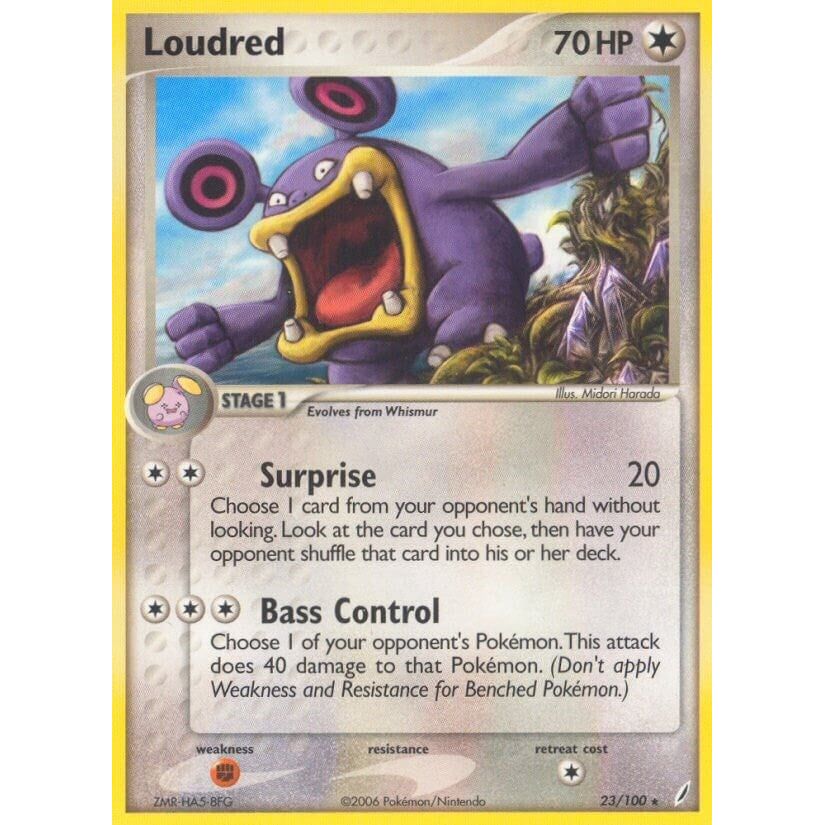 Image for Loudred (23/100) (CG) - Pokemon