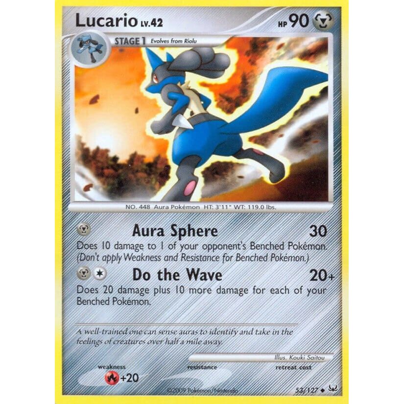 Image for Lucario (53/127) (PL) - Pokemon