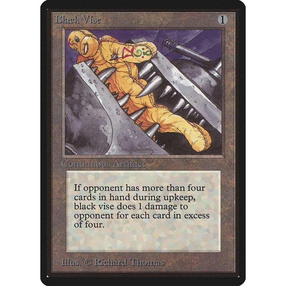 Image for Black Vise (LEB) - Magic: The Gathering