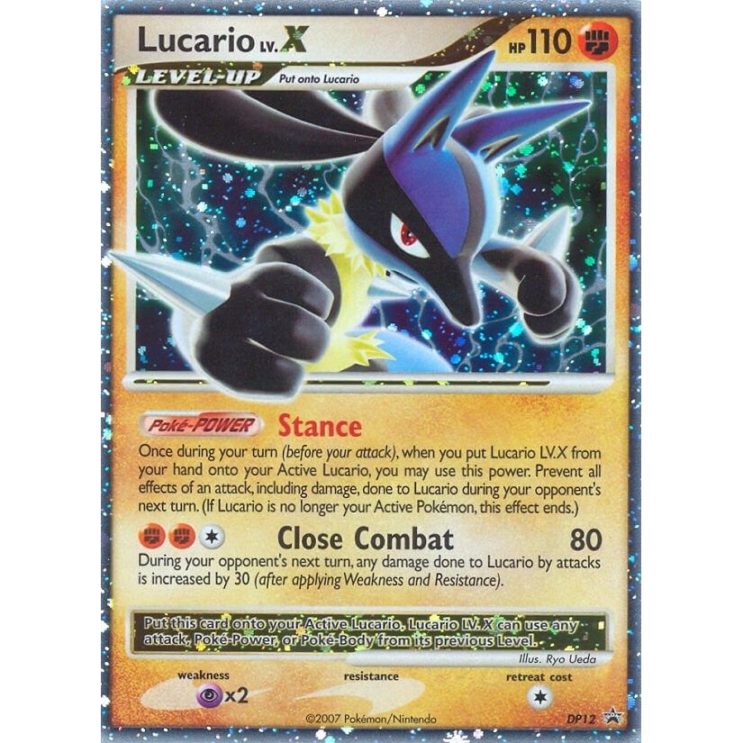 Image for Lucario LV.X - DP12 (DP12) (PR) - Pokemon