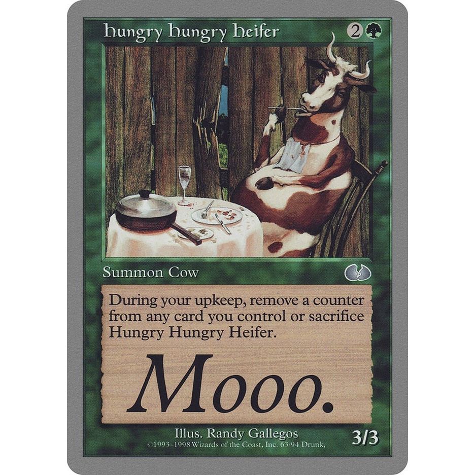 Image for Hungry Hungry Heifer (63) (UGL) - Magic: The Gathering