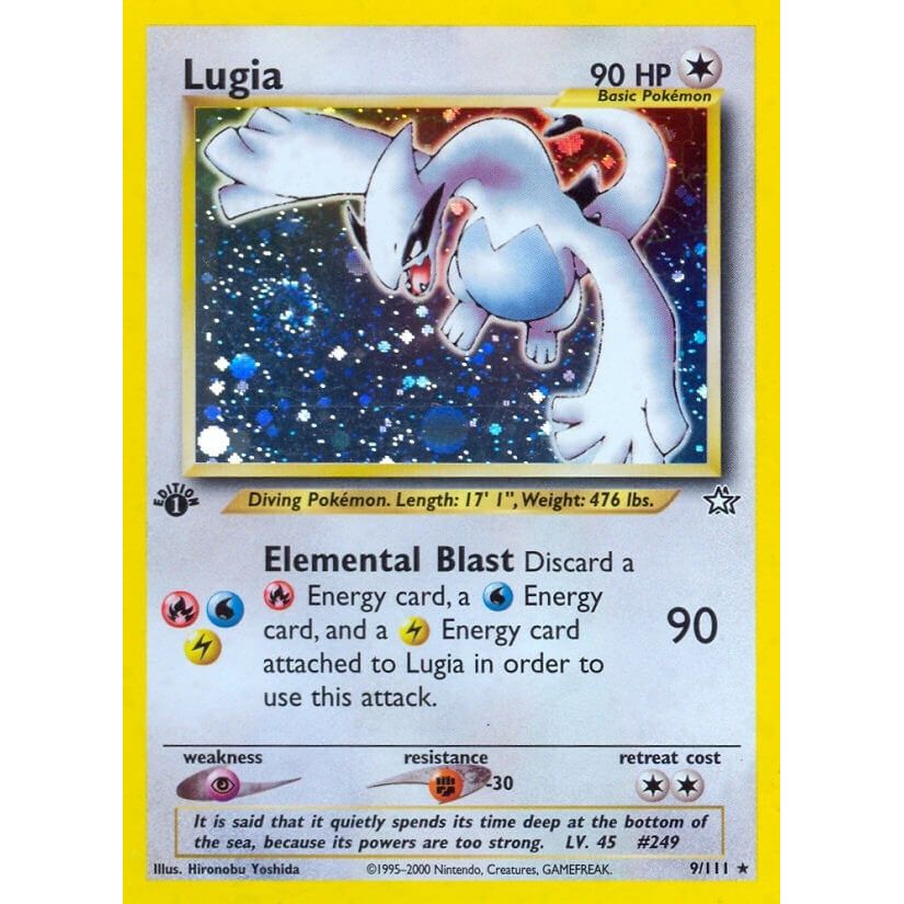 Image for Lugia (009/111) (N1) - Pokemon