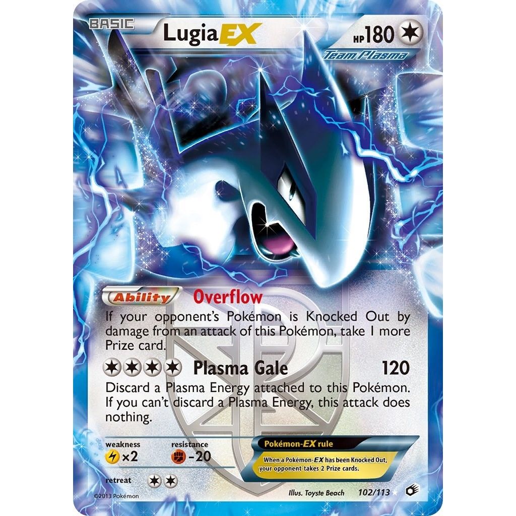 Image for Lugia EX (Team Plasma) (102/113) (LTR) - Pokemon