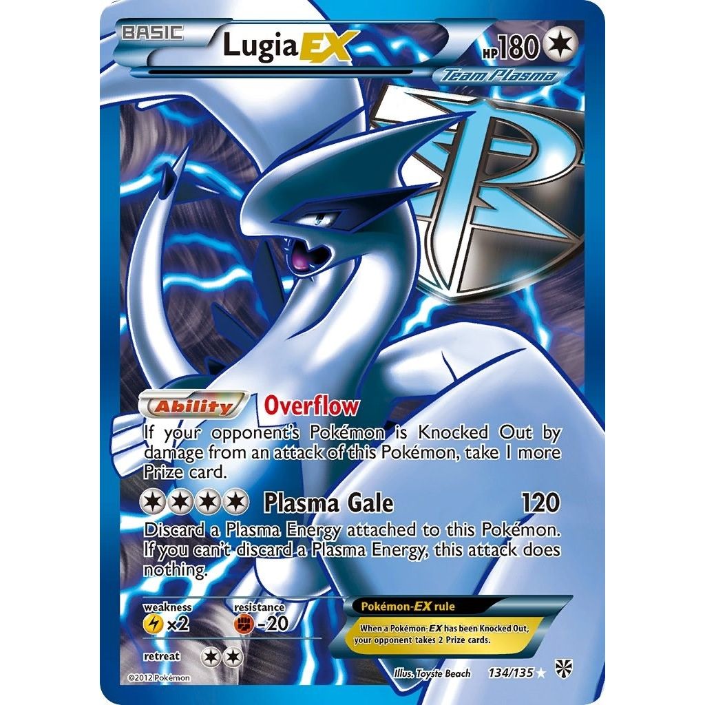 Image for Lugia EX (Team Plasma) (134 Full Art) (134/135) (PLS) - Pokemon