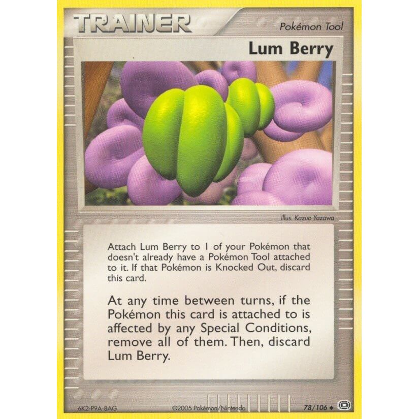 Image for Lum Berry (78/106) (EM) - Pokemon