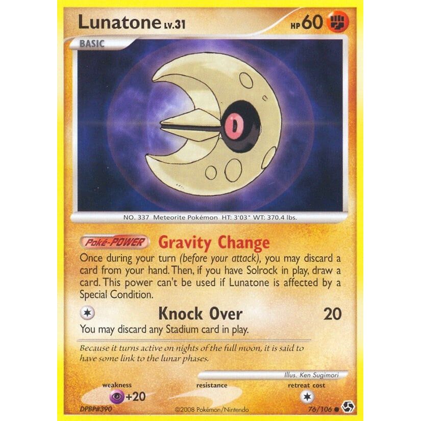 Image for Lunatone (76/106) (GE) - Pokemon