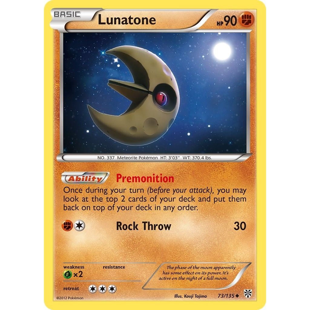 Image for Lunatone (73/135) (PLS) - Pokemon
