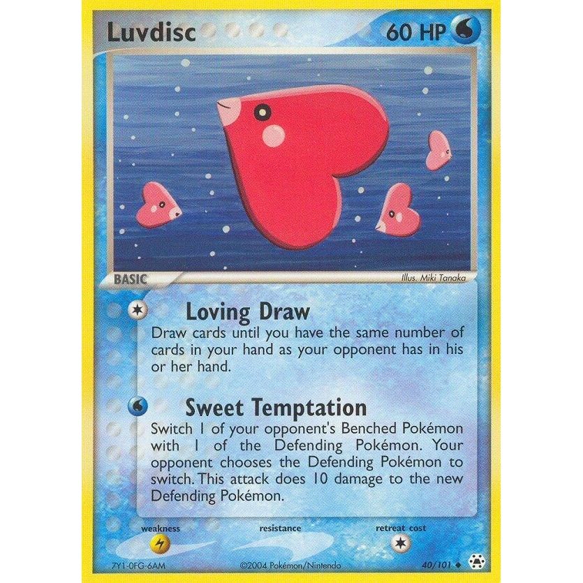 Image for Luvdisc (40/101) (HL) - Pokemon