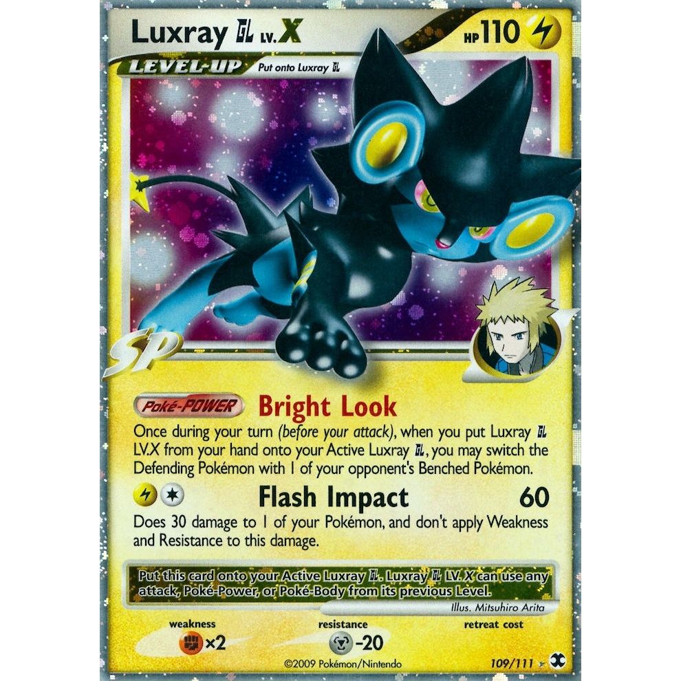 Image for Luxray GL Lv.X (109/111) (RR) - Pokemon