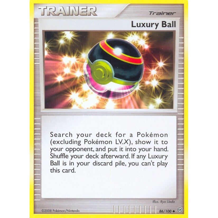 Image for Luxury Ball (86/100) (SF) - Pokemon