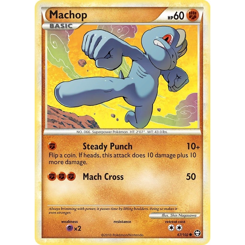 Image for Machop (67/102) (TM) - Pokemon
