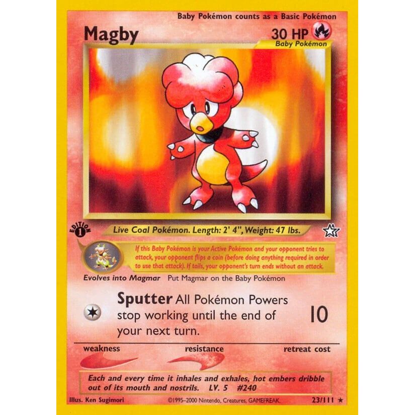 Image for Magby (023/111) (N1) - Pokemon