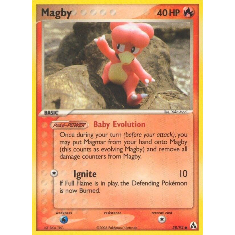 Image for Magby (58/92) (LM) - Pokemon