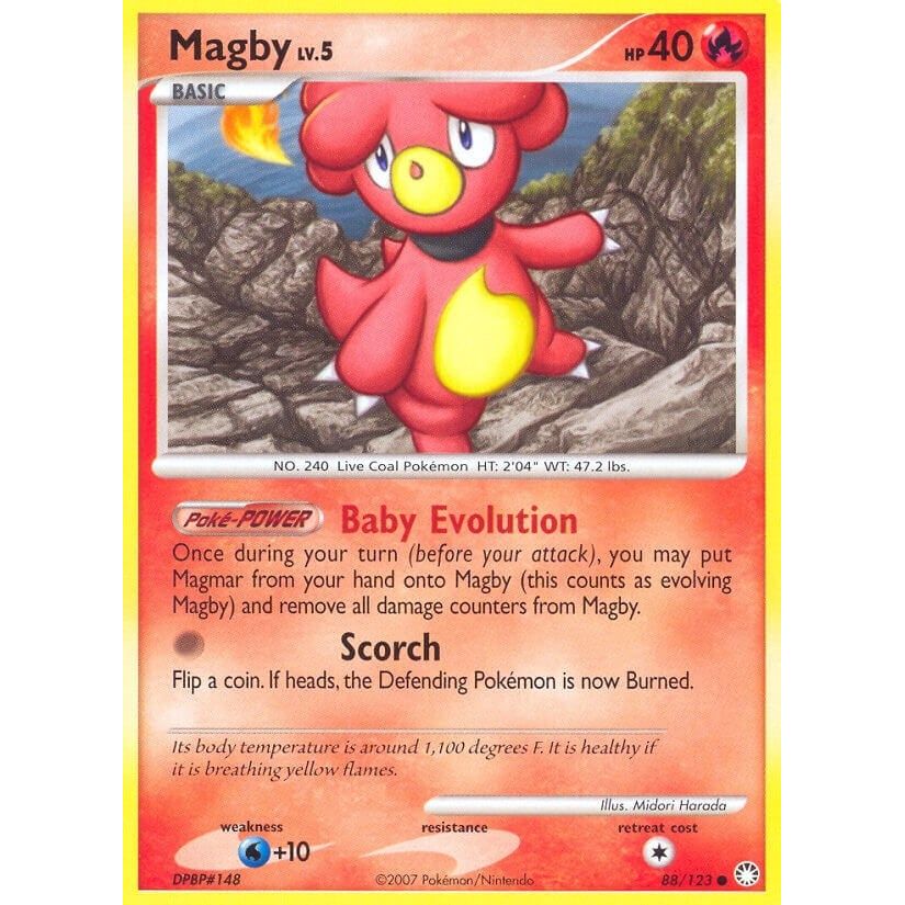 Image for Magby (88/123) (MT) - Pokemon