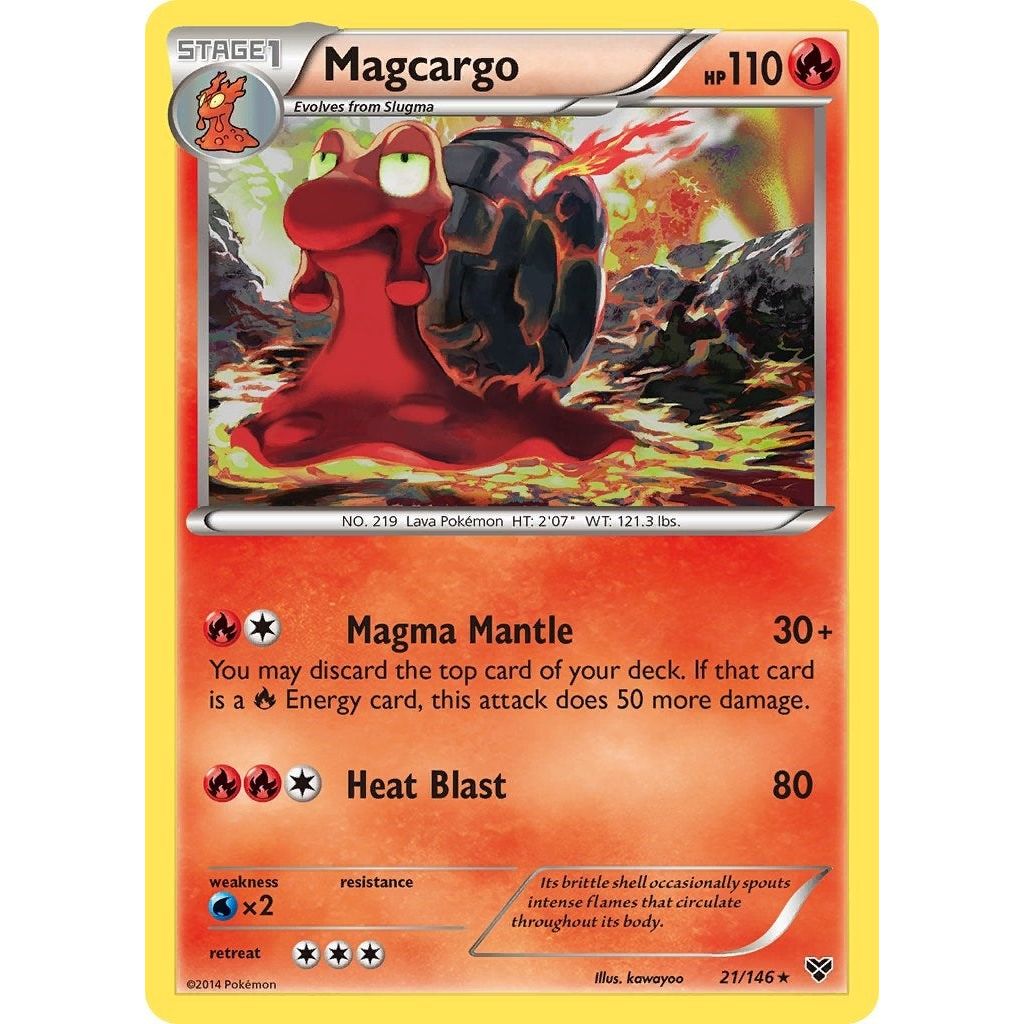 Image for Magcargo (21/146) (XY) - Pokemon
