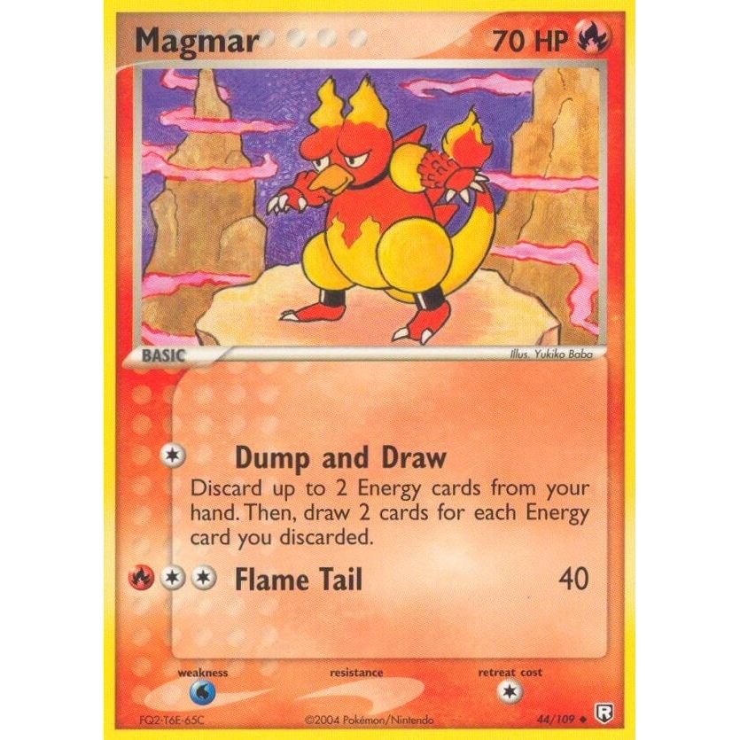 Image for Magmar (44/109) (RR) - Pokemon