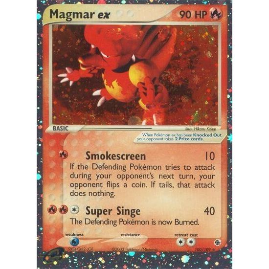 Image for Magmar ex (100/109) (RS) - Pokemon