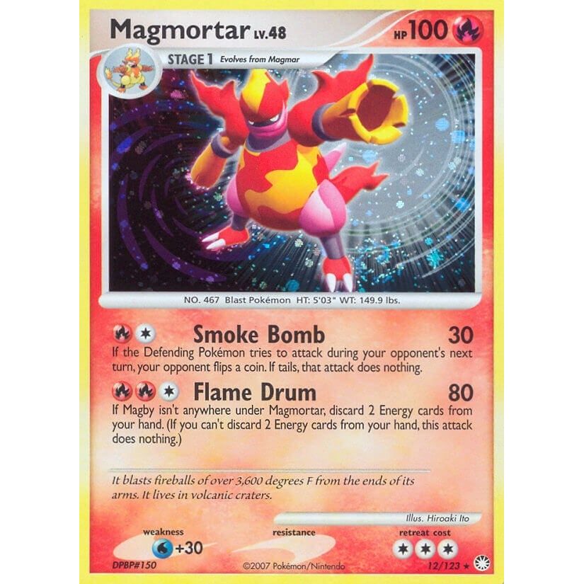 Image for Magmortar (12/123) (MT) - Pokemon