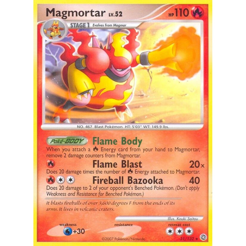Image for Magmortar (31/132) (SW) - Pokemon