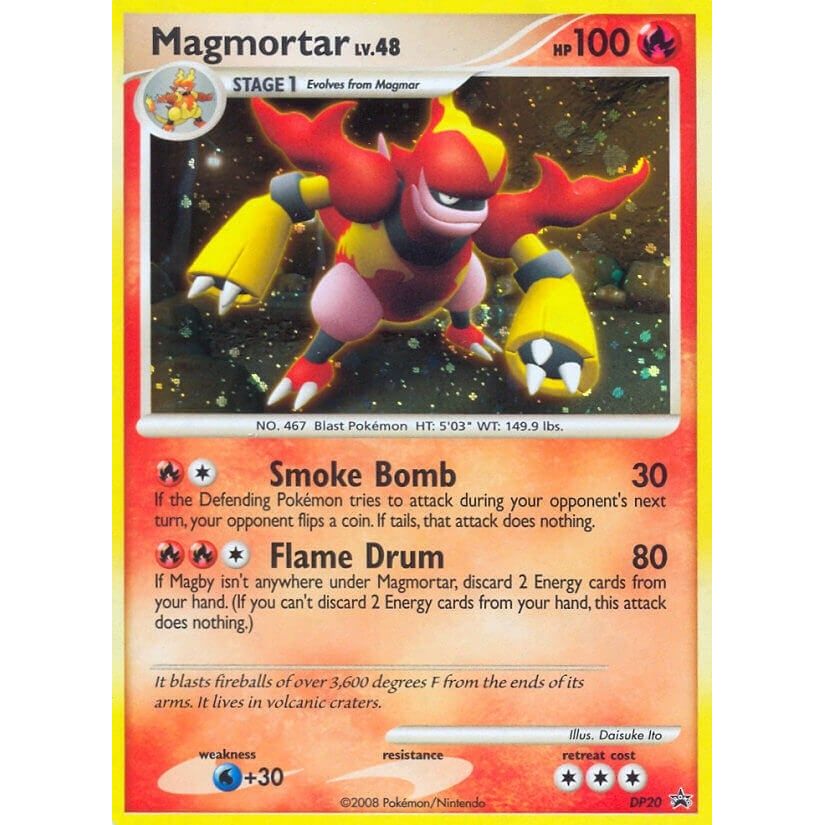 Image for Magmortar - DP20 (DP20) (PR) - Pokemon