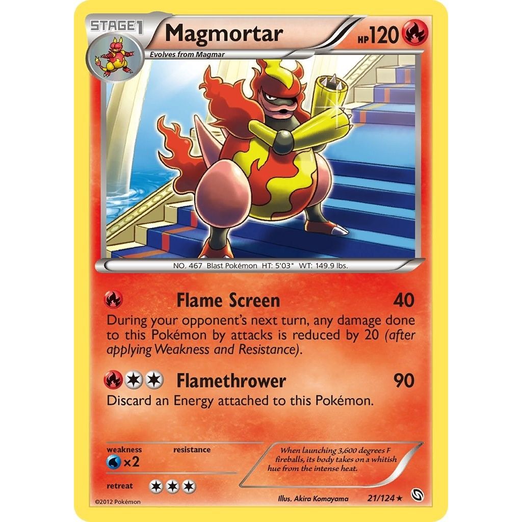 Image for Magmortar (21/124) (DRX) - Pokemon