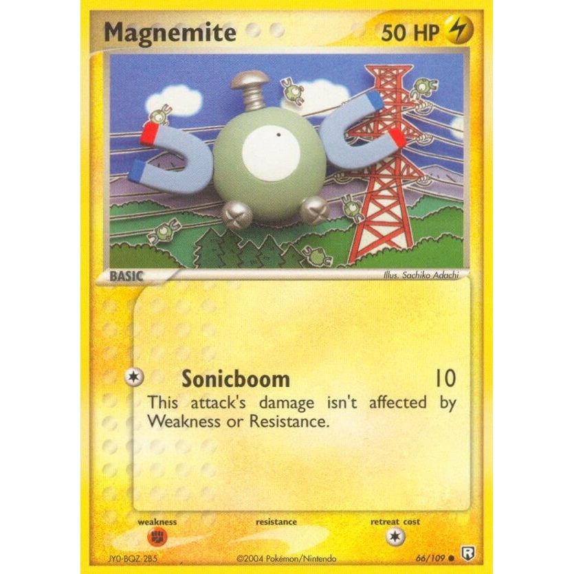 Image for Magnemite (66/109) (RR) - Pokemon
