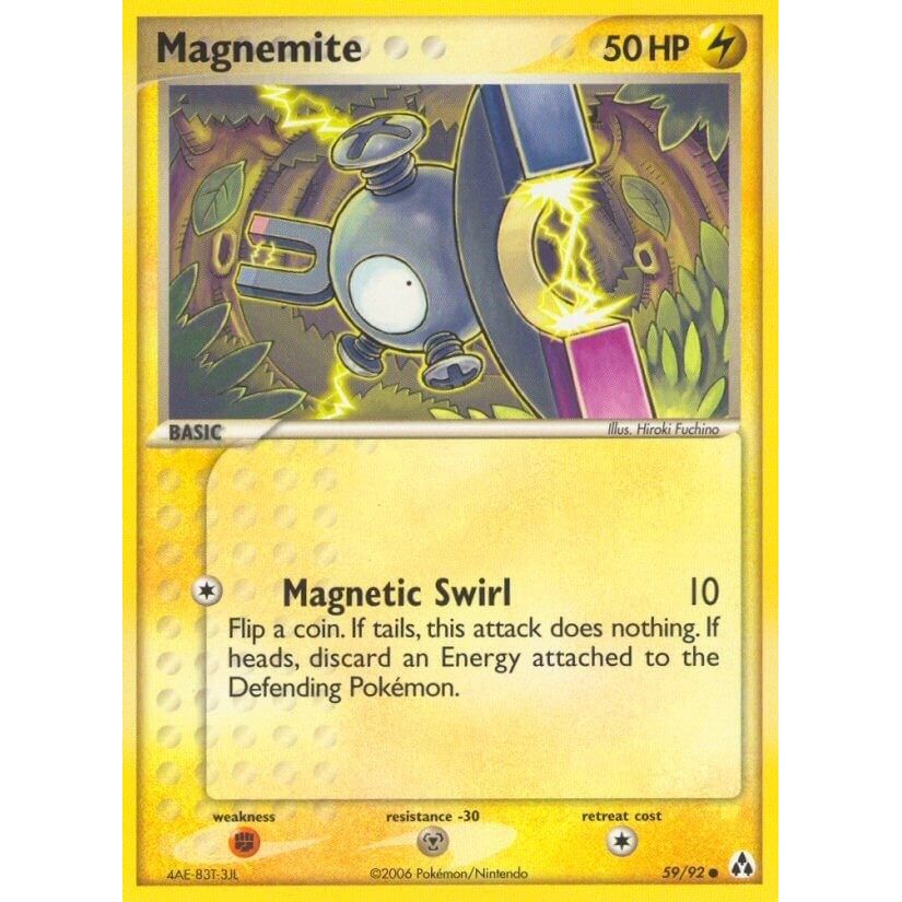 Image for Magnemite (59/92) (LM) - Pokemon