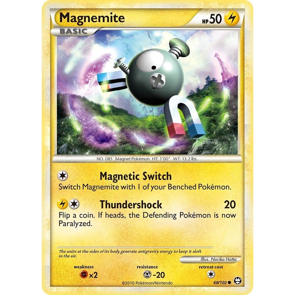 Image for Magnemite (68/102) (TM) - Pokemon