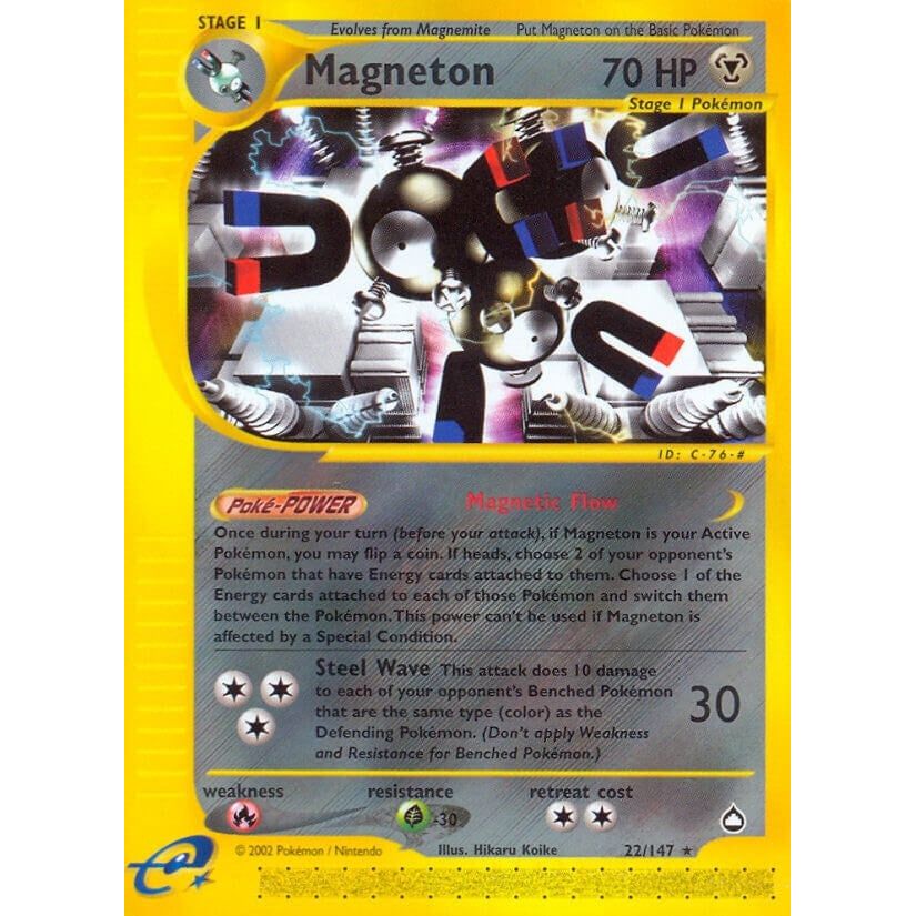 Image for Magneton (022/147) (AQ) - Pokemon