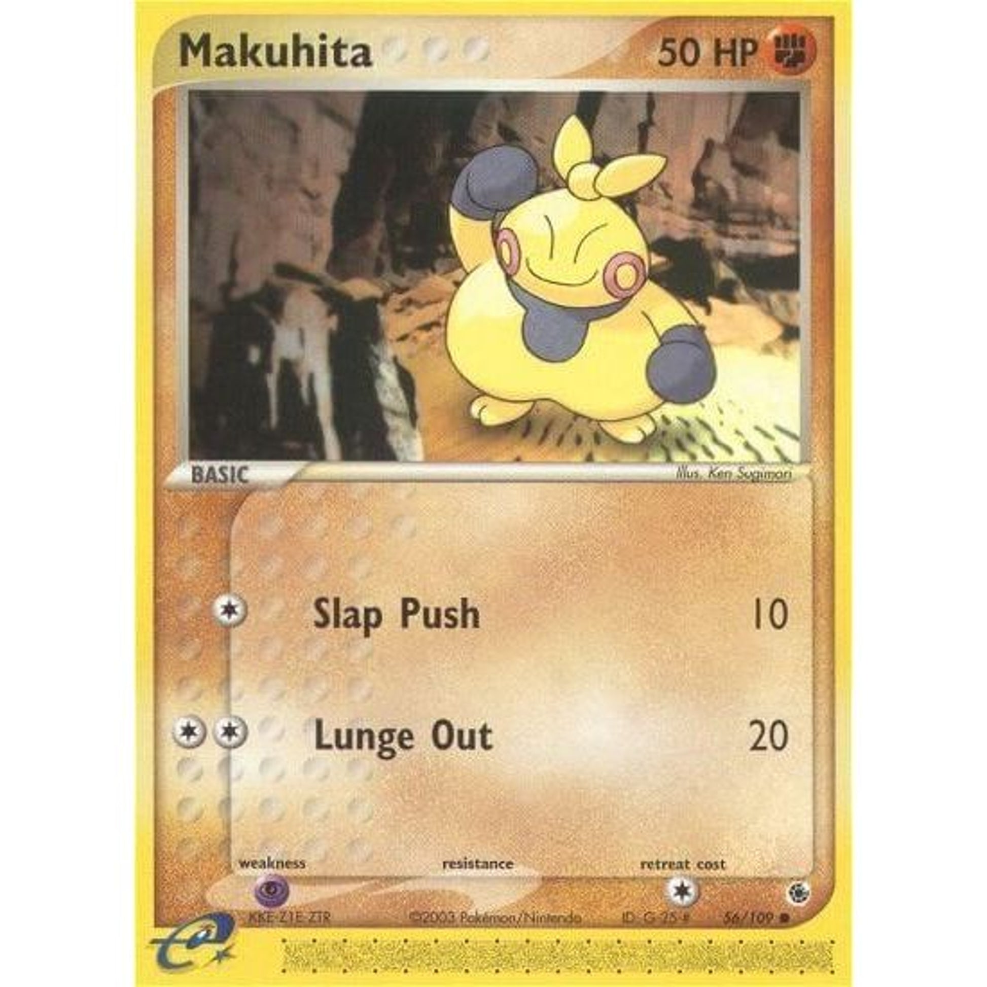 Image for Makuhita - 56109 (56/109) (RS) - Pokemon