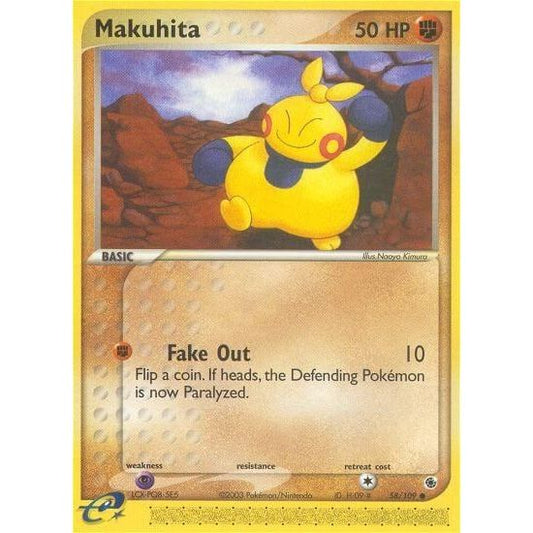 Image for Makuhita (58/109) (RS) - Pokemon