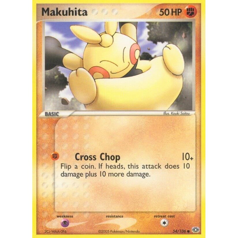 Image for Makuhita (54/106) (EM) - Pokemon