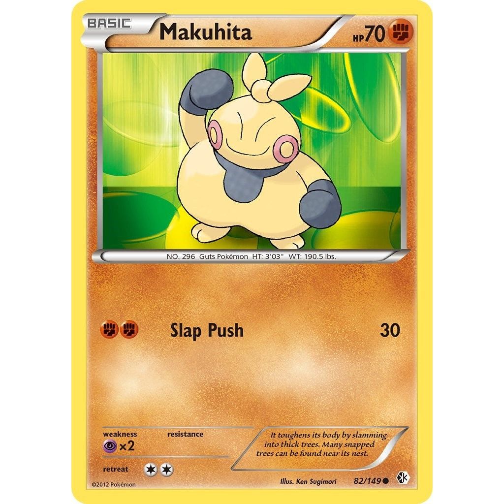 Image for Makuhita (82/149) (BCR) - Pokemon