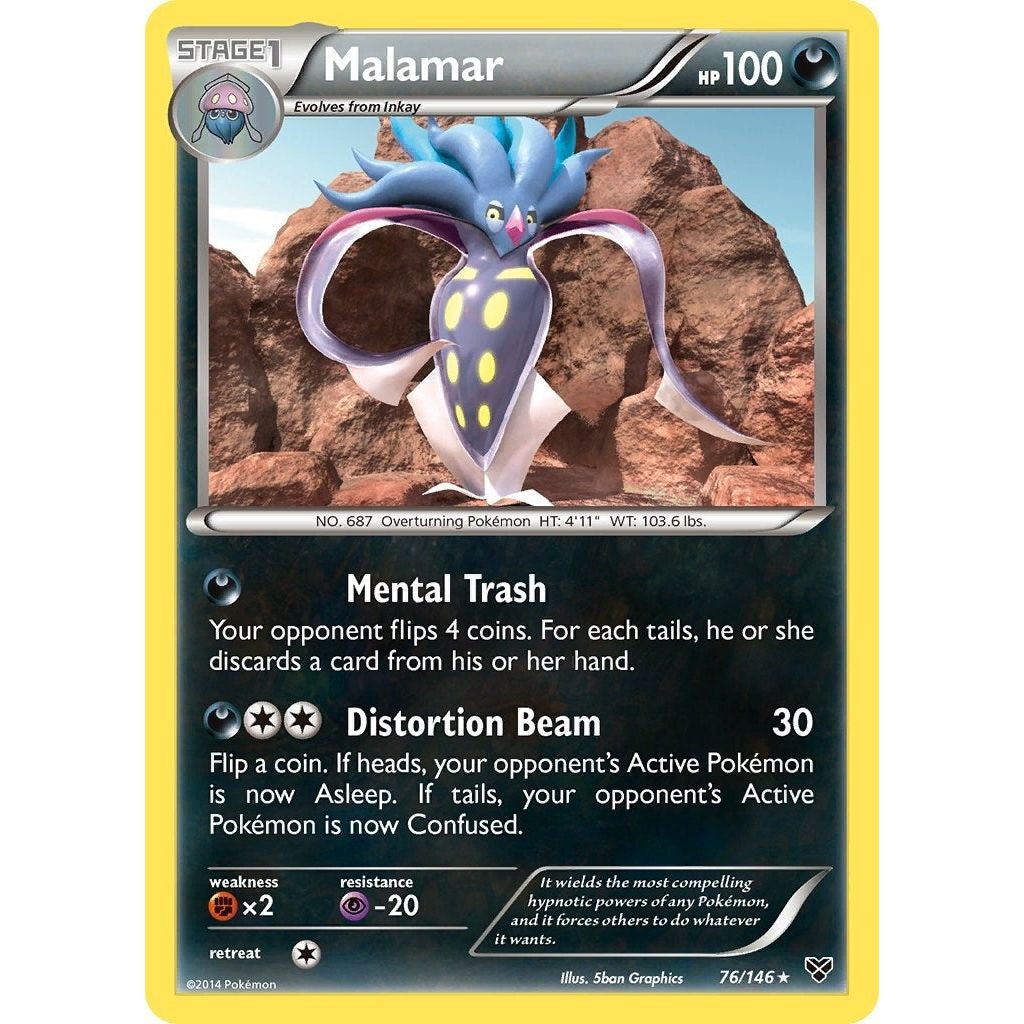 Image for Malamar (76) (76/146) (XY) - Pokemon