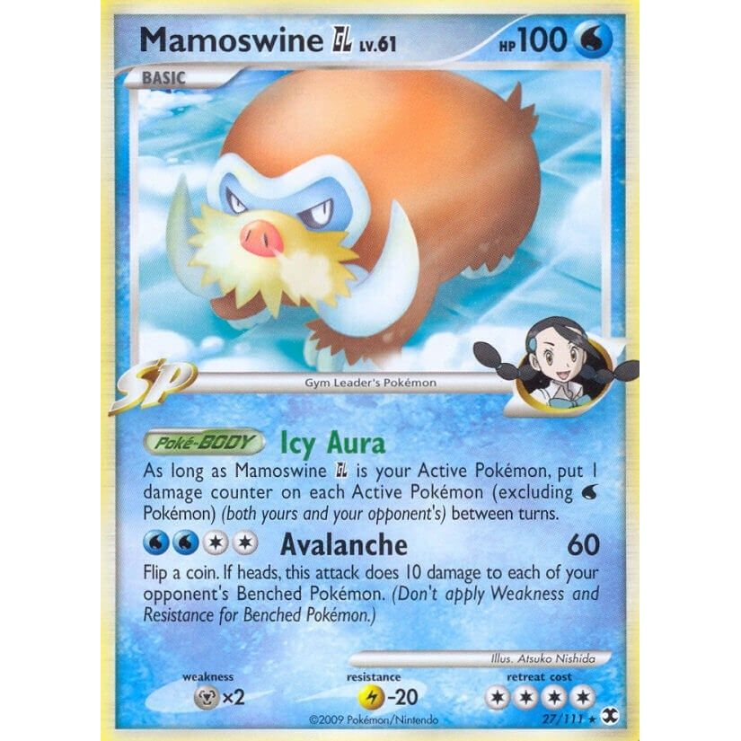 Image for Mamoswine GL (27/111) (RR) - Pokemon