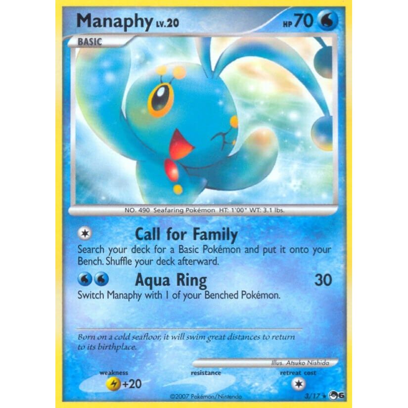 Image for Manaphy (003/017) (POP) - Pokemon