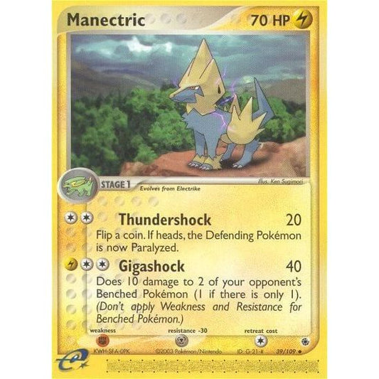 Image for Manectric (39/109) (RS) - Pokemon