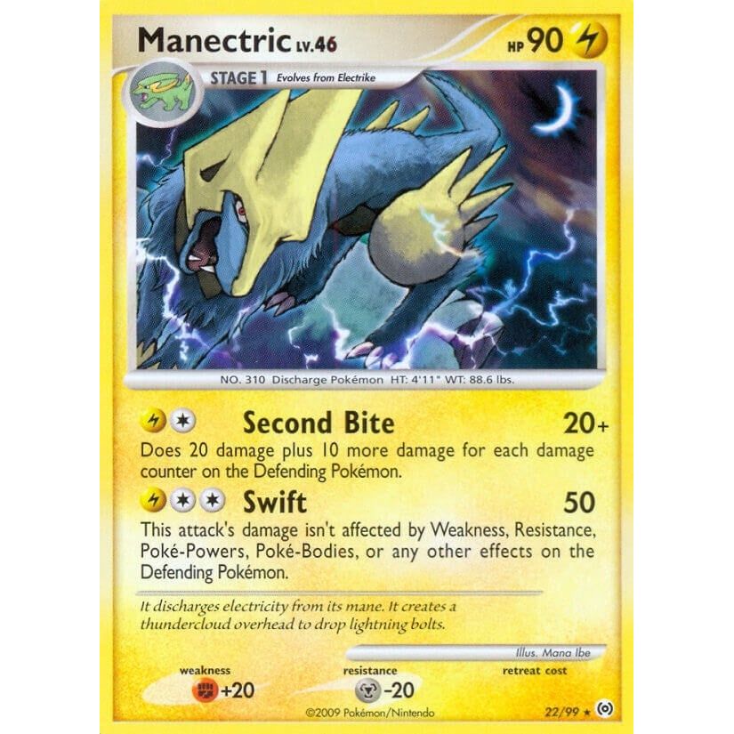 Image for Manectric (22) (22/99) (AR) - Pokemon
