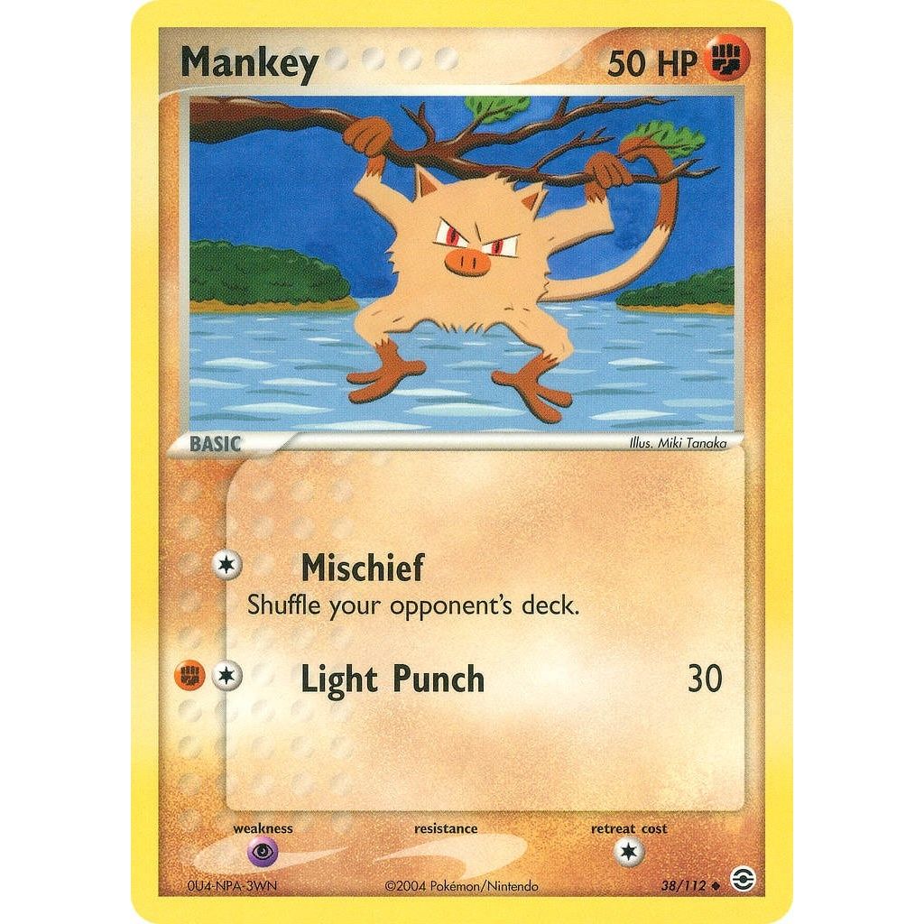 Image for Mankey (38/112) (RG) - Pokemon
