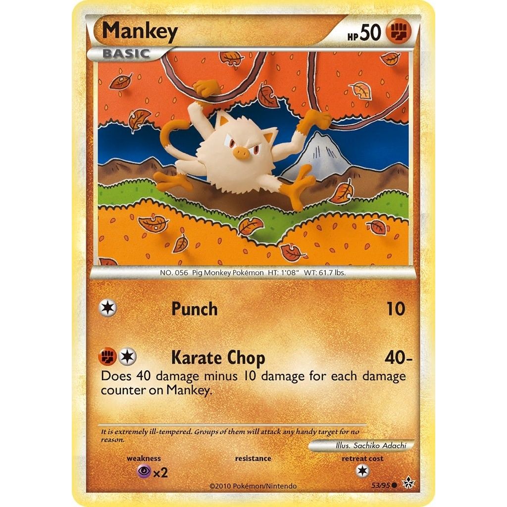 Image for Mankey (53/95) (UL) - Pokemon