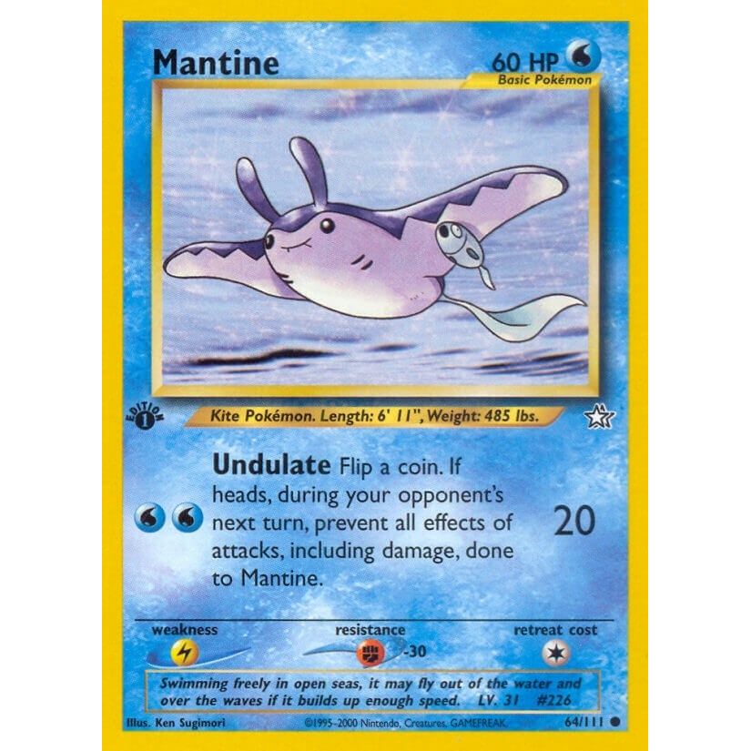 Image for Mantine (064/111) (N1) - Pokemon