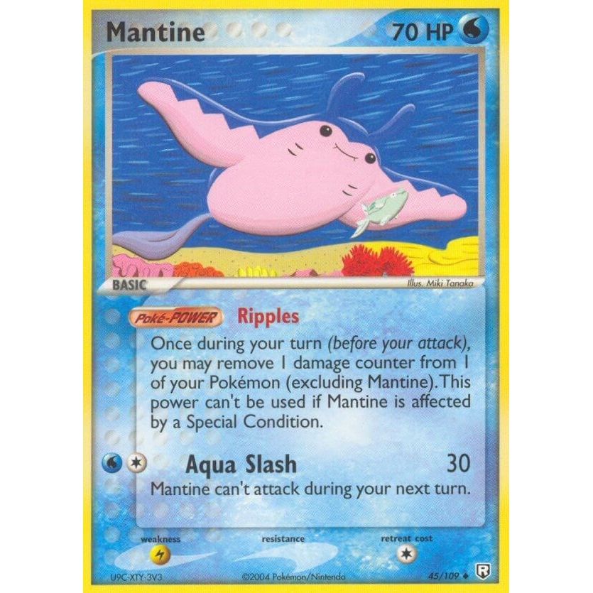 Image for Mantine (45/109) (RR) - Pokemon