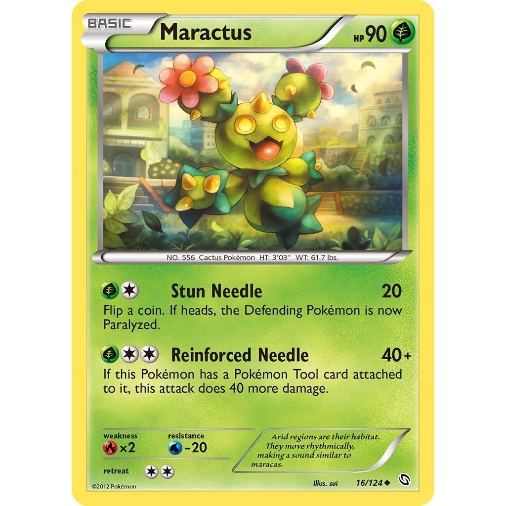 Image for Maractus (16/124) (DRX) - Pokemon