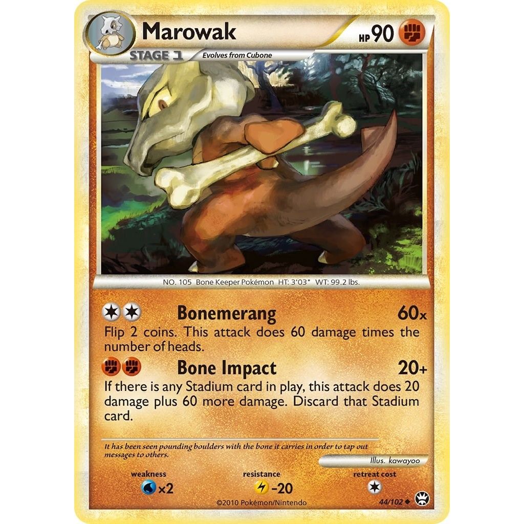 Image for Marowak (44/102) (TM) - Pokemon