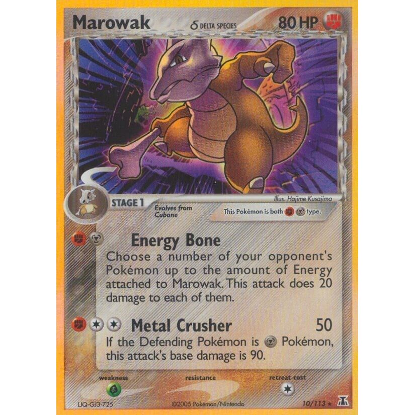 Image for Marowak (Delta Species) (10/113) (DS) - Pokemon