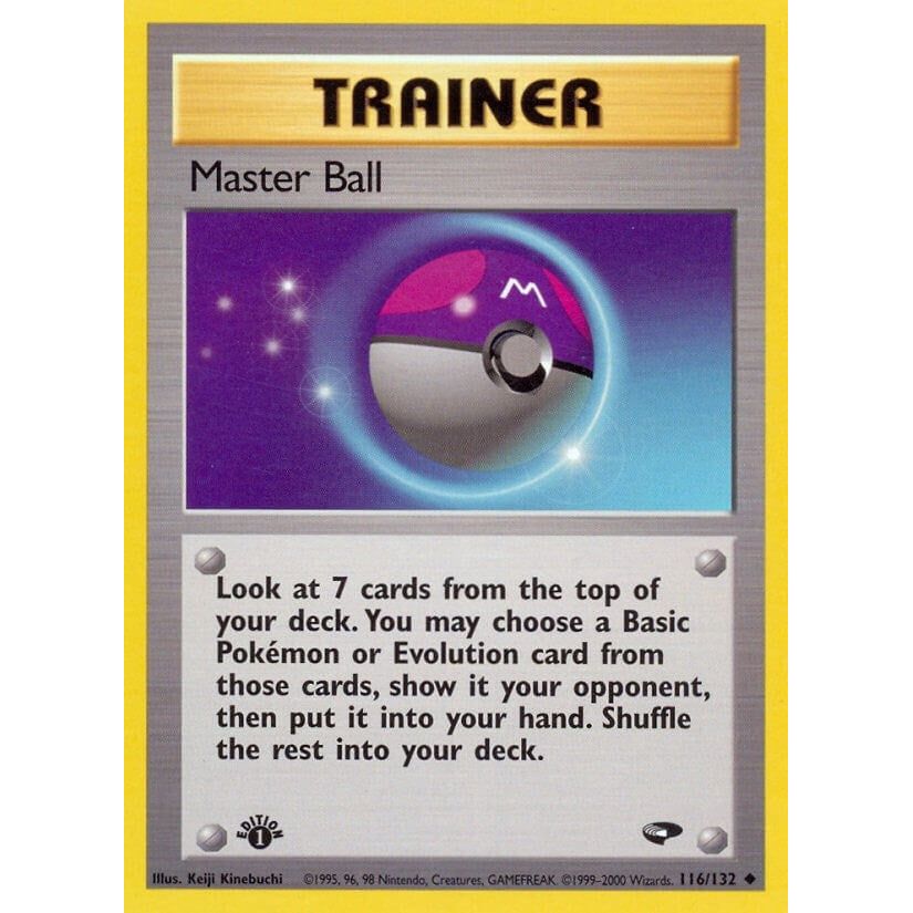 Image for Master Ball (116/132) (G2) - Pokemon
