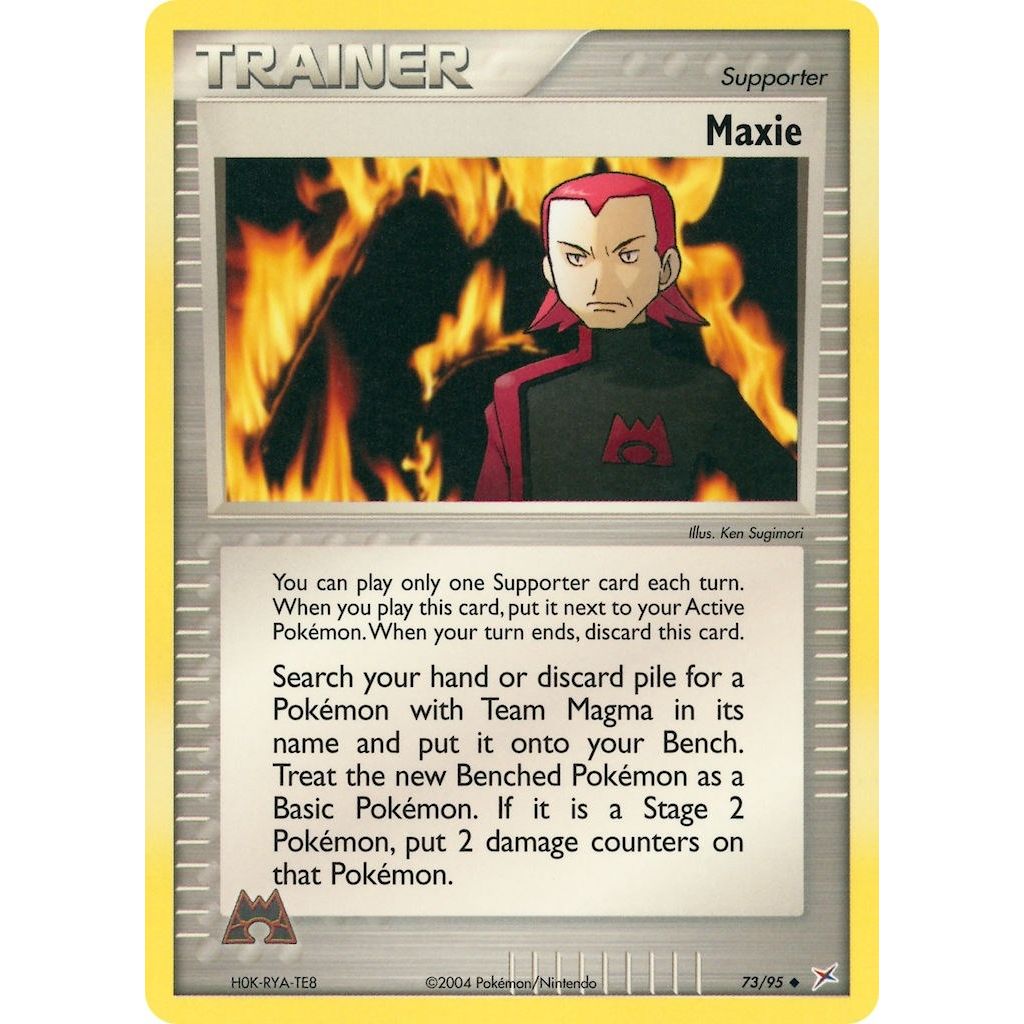 Image for Maxie (73/95) (MA) - Pokemon