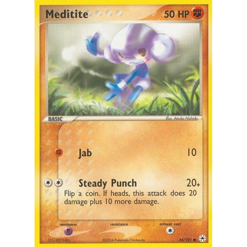 Image for Meditite (66/101) (HL) - Pokemon