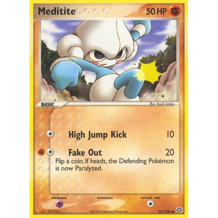 Image for Meditite (55/106) (EM) - Pokemon